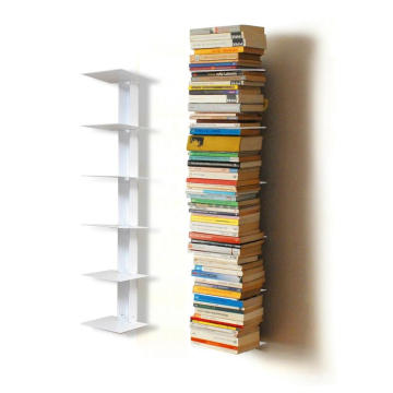 Customized metal bookends bookshelves invisible shelf